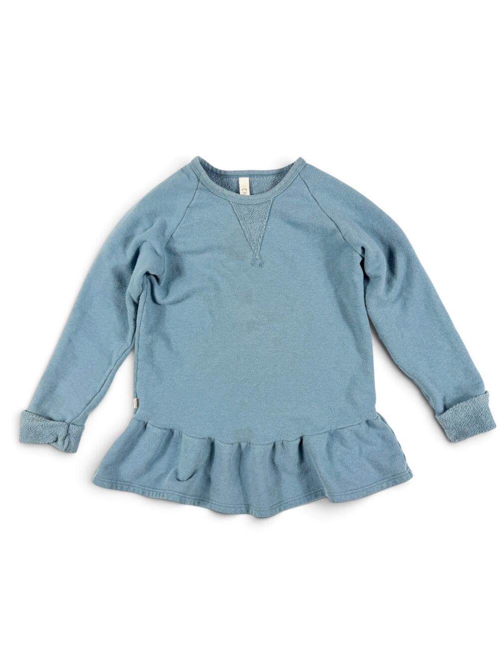 Childhoods Girls Peplum Sweatshirt Blue Size 8-9